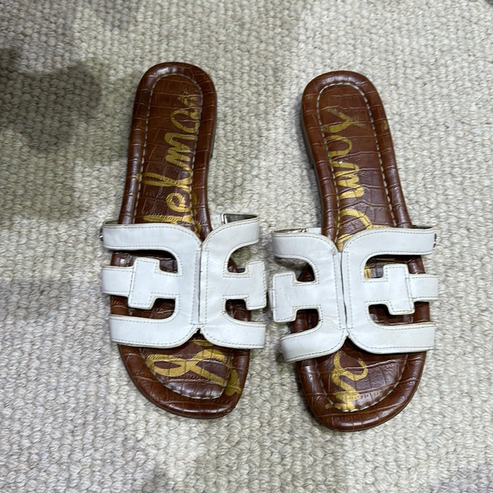 These sandals have definitely been used but still have a long way to go!